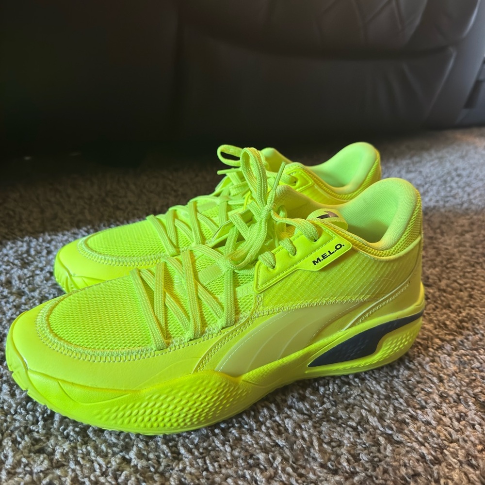 Puma Court Rider 1 LaMelo Ball Basketball Shoes Yellow